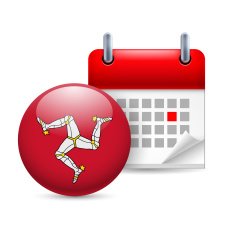 Icon of National Day on Isle Man