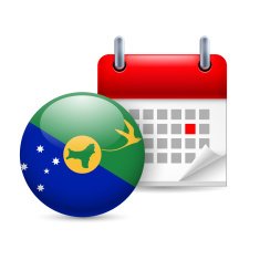 Icon of National Day on Christmas Island