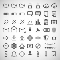 set of web icons N2