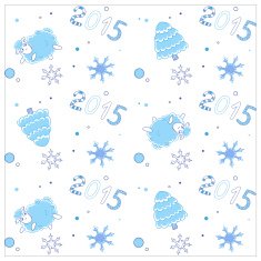 New year 2015 with a ram Background Christmas