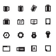 Office icons set10 black series series-Chill Icons