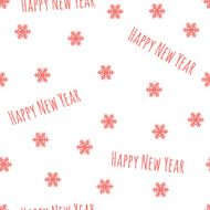 Seamless background with snowflakes