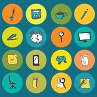 office time icons