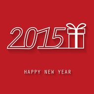 Happy new year card N13
