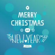 Vector Christmas Greeting Card N3