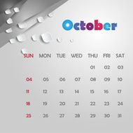 Calendar Design - October N2