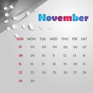 Calendar Design - November N2