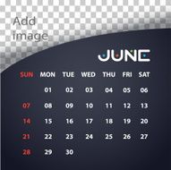 Calendar Design - June