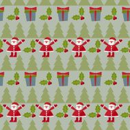 winter holidays pattern background