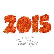 Happy New Year celebration with stylish text design N3