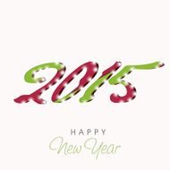 Happy New Year celebration with stylish text design N4