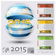 First Quarter Of 2015 Calendar Global Map