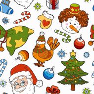 Christmas vector pattern N2