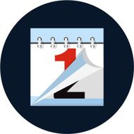 Vector calendar icon N7