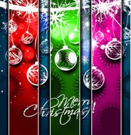 new year and for Christmas colorful design N2