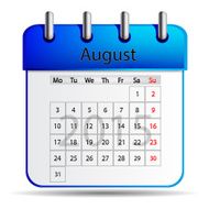 Calendar August