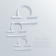 vector modern signs of the zodiac background