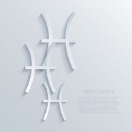 vector modern signs of the zodiac background N5