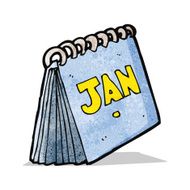 cartoon calendar N2