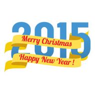 2015 New Year Vector Illustration