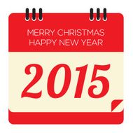 2015 New Year Calendar Vector Illustration N2