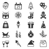 Christmas icons set N47