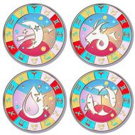 zodiac signs vector set N2