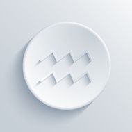vector modern signs of the zodiac Circle icon N4
