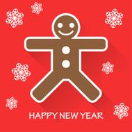 new year vector holiday funny background