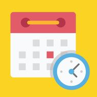 Vector Schedule Icon