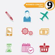 Office icons vector N2