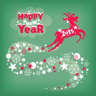 New Year Greeting Card N6