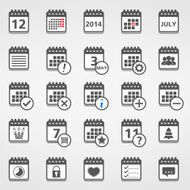 calendar icons N23