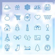 25 new year icons