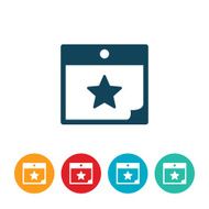 Marked Calendar Icon