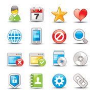 web and internet icons N3