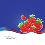 strawberry background