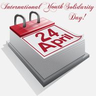 Calendar 24 April International Youth Solidarity Day