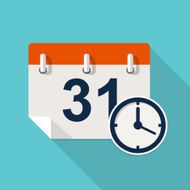 Vector calendar icon N9