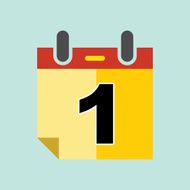 Flat Calender Icon N2