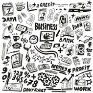 Business - doodles set N2
