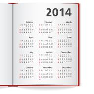 Calendar in Notebook