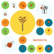Happy Valentines Day Icons N212