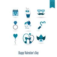 Happy Valentines Day Icons N213