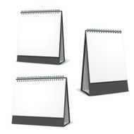 standing blank calendar set N5