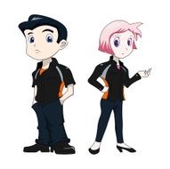 Operator Man and Woman