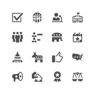 Election and Politics Icons N2