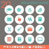 School &amp; Education icons