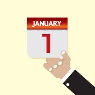 1st January Calendar