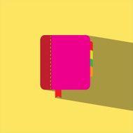 diary book flat icon vector illustration eps10 N2